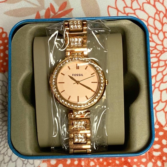 Fossil Accessories - FOSSIL - Women’s Karli three-hand rose gold watch